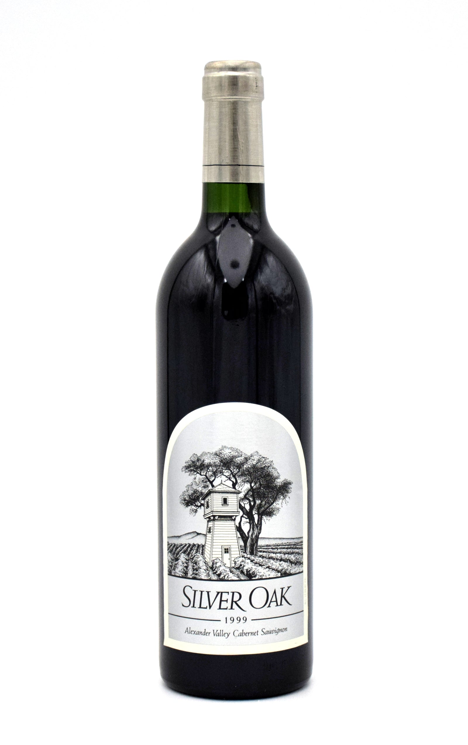 仏製1890年アンティーク銀メッキワインキャノン 1999 Silver Oak Cellars Alexander Valley Cabernet Sauvignon