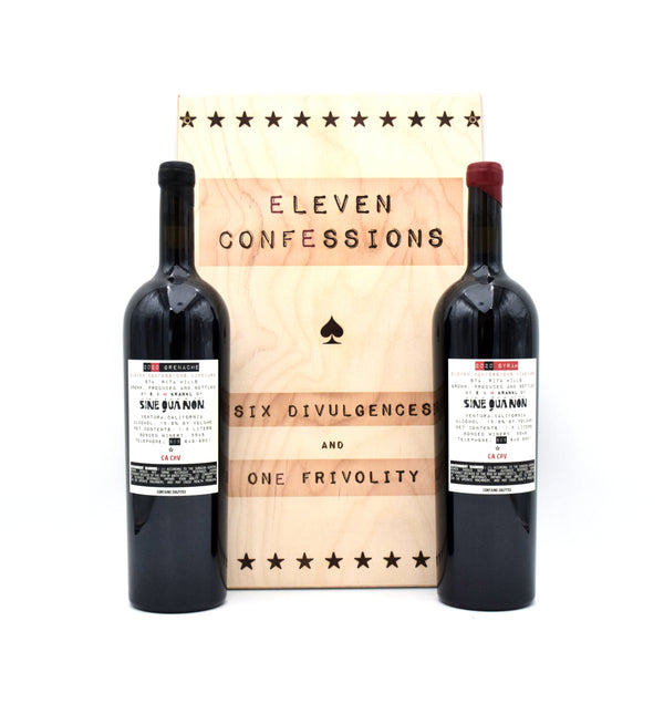 2020 Sine Qua Non Eleven Confessions Vineyard Assorted Box Set (1.5L, Case of 2 Bottles)