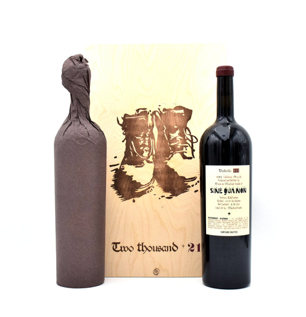 2021 Sine Qua Non Distenta III Assortment Set (1.5L, Case of 2 Bottles)