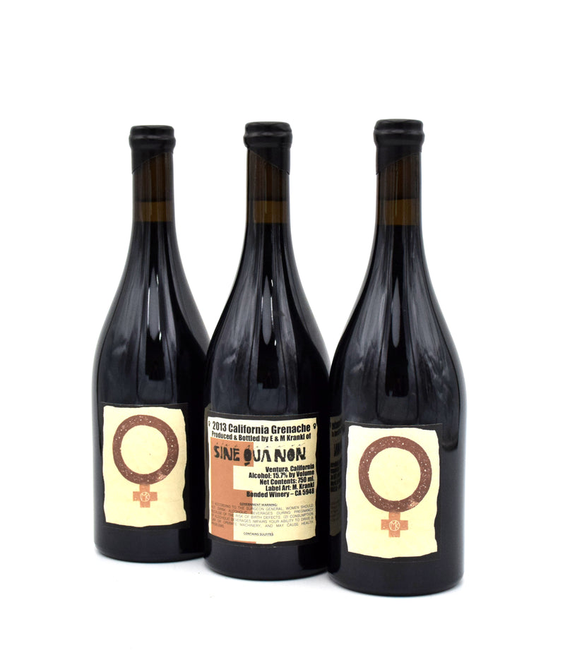 2013 Sine Qua Non 'Female' Grenache