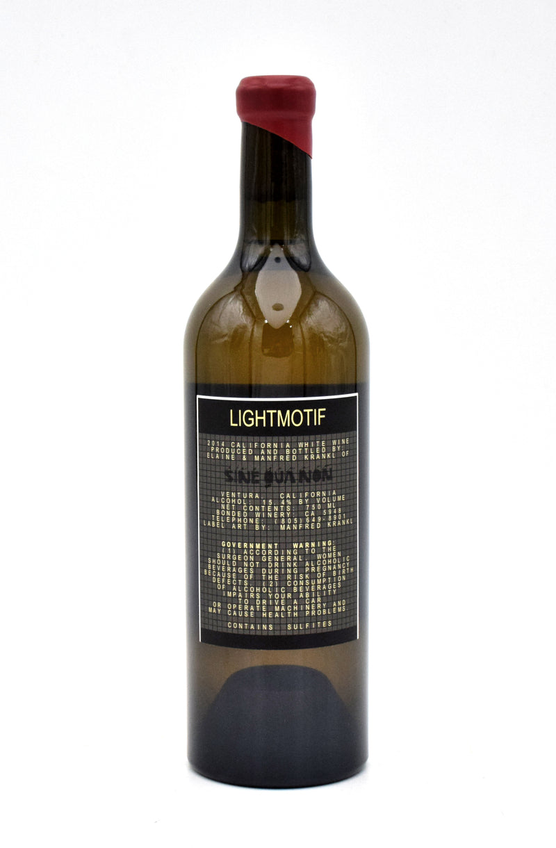 2014 Sine Qua Non 'Lightmotif' White