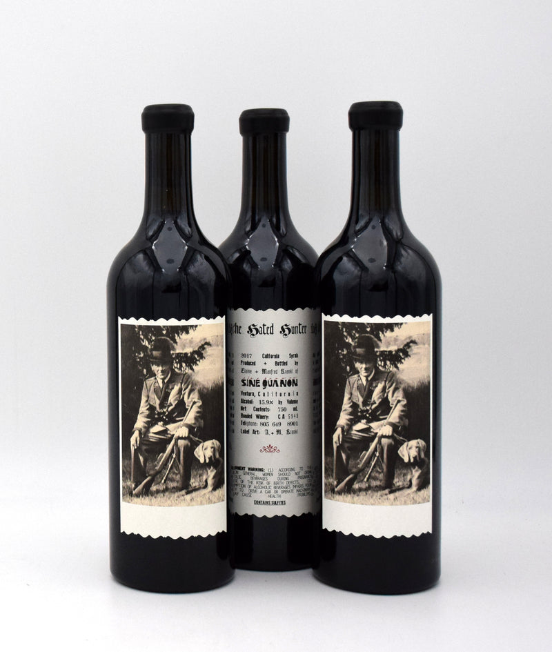 2017 Sine Qua Non The Hated Hunter Syrah