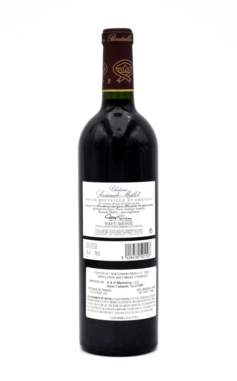 2005 Chateau Sociando-Mallet