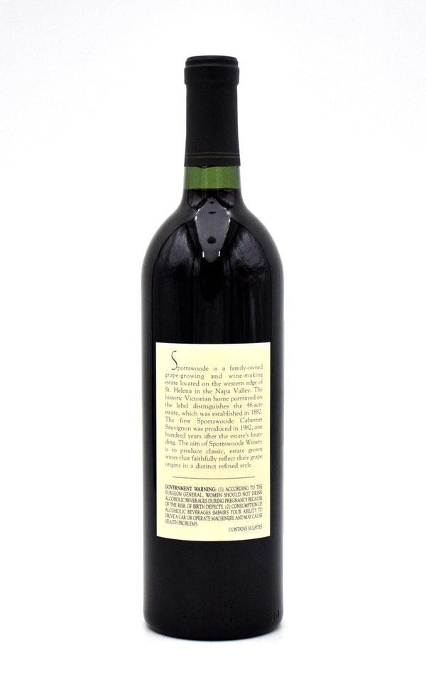 1988 Spottswoode Family Estate Grown Cabernet Sauvignon