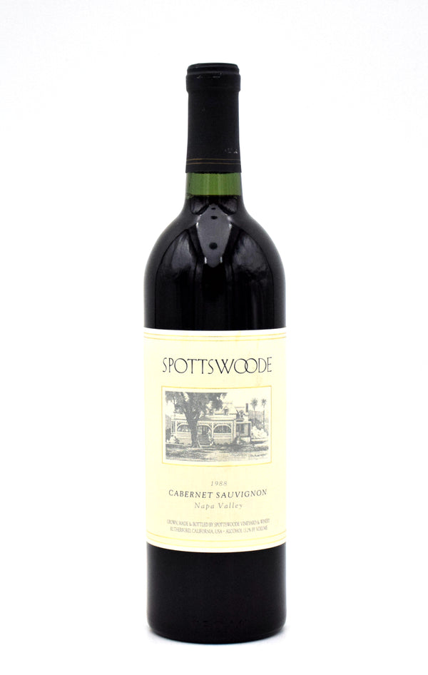 1988 Spottswoode Family Estate Grown Cabernet Sauvignon