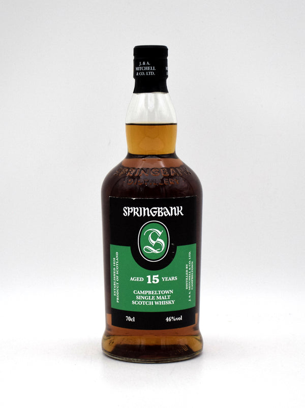 Springbank 15 Year Single Malt Scotch