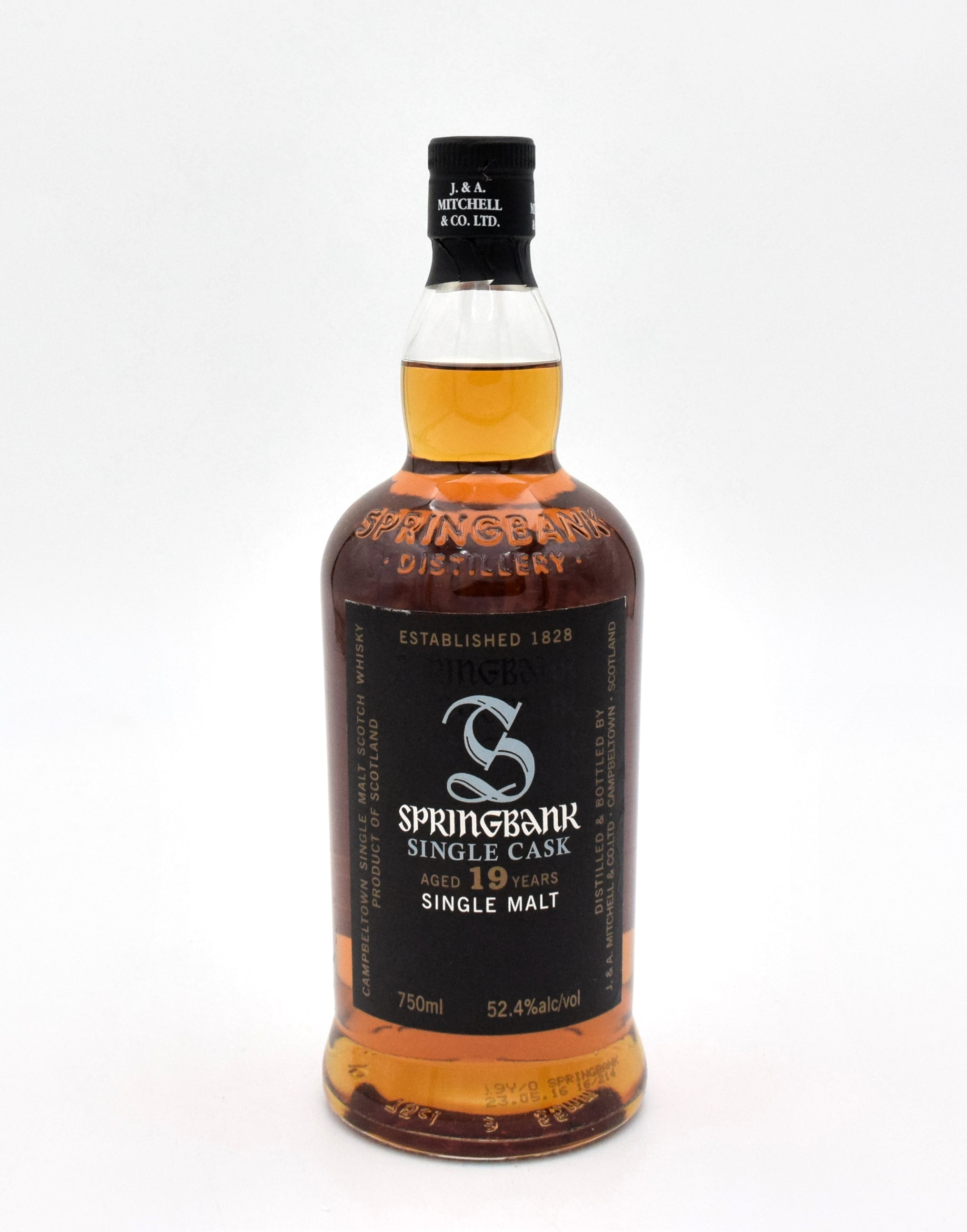 Springbank 19 Year Single Cask Scotch Whisky (Pacific Edge Wine & Spir