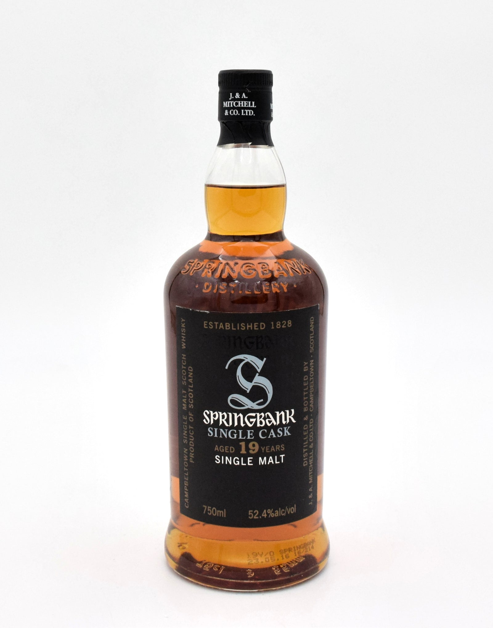 Springbank 19 Year Single Cask Scotch Whisky (Pacific Edge Wine