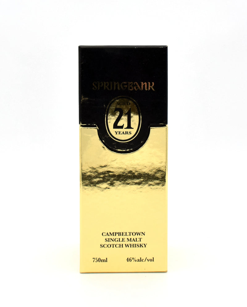 Springbank 21 Year Scotch Whisky (2021 Release)