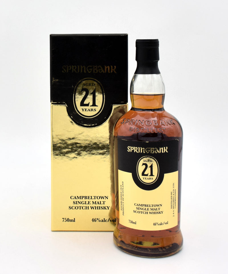 Springbank 21 Year Scotch Whisky (2021 Release)