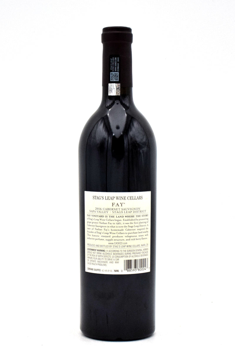 2016 Stag's Leap Wine Cellars 'Fay' Cabernet Sauvignon