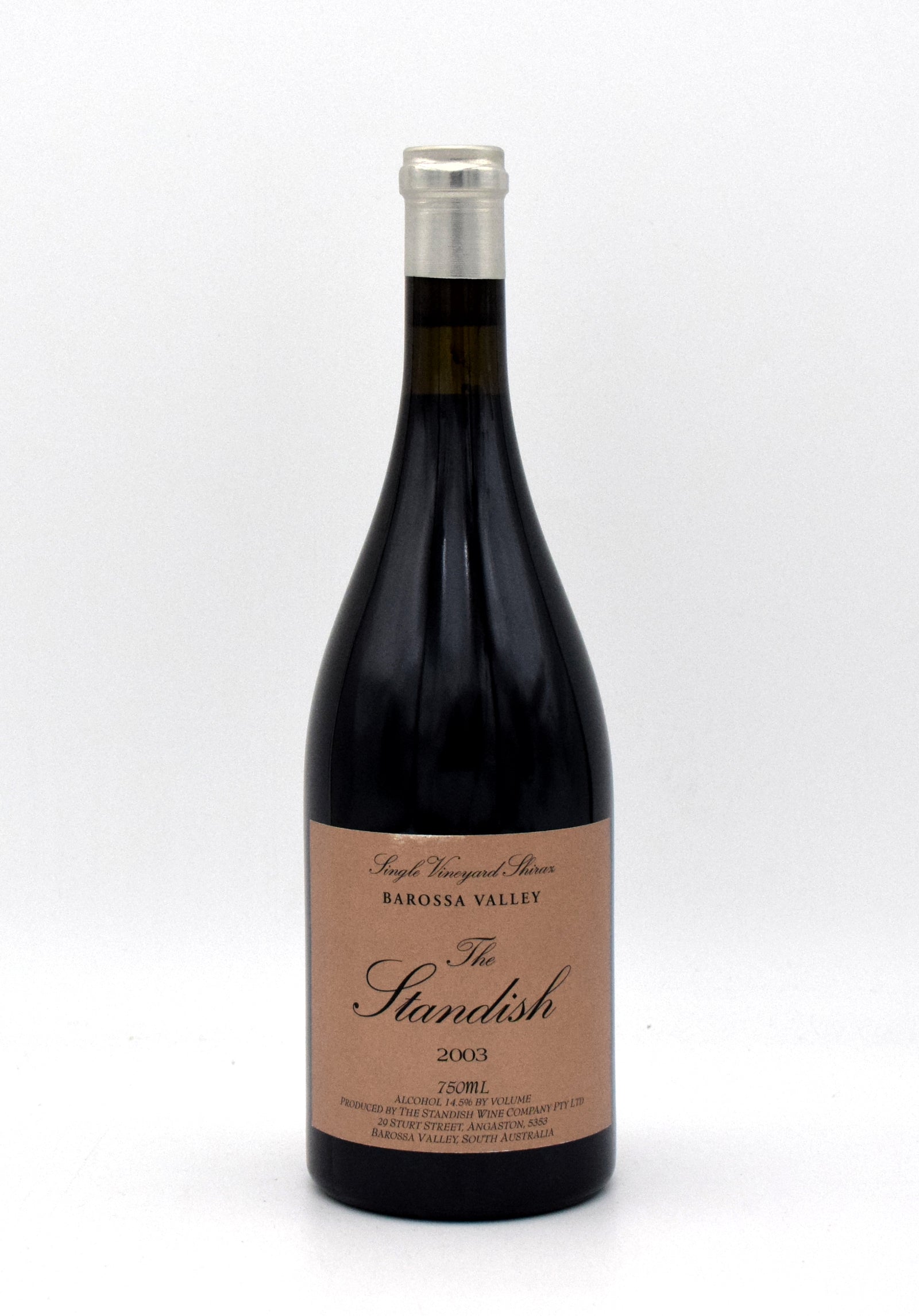 ザ・スタンディッシュ The Standish 2003 2003 Standish 'The Standish' Shiraz – FineLiquors