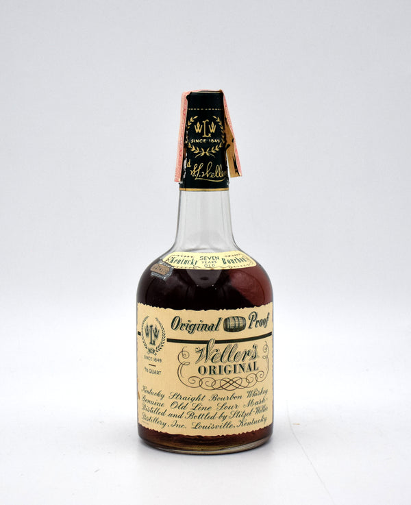 Weller 'Original Proof' Stitzel Weller 7 Year 107 proof Bourbon