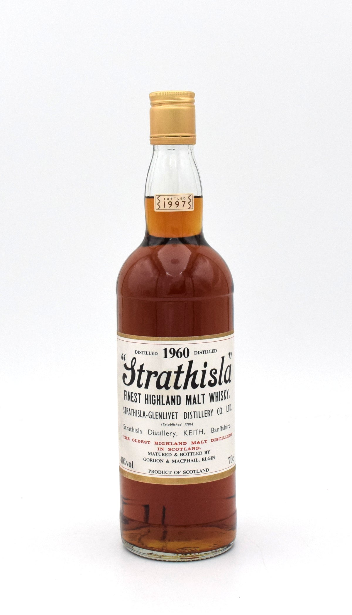 Gordon & MacPhail ストラスアイラ 1960 - 1995 Strathisla – FineLiquors