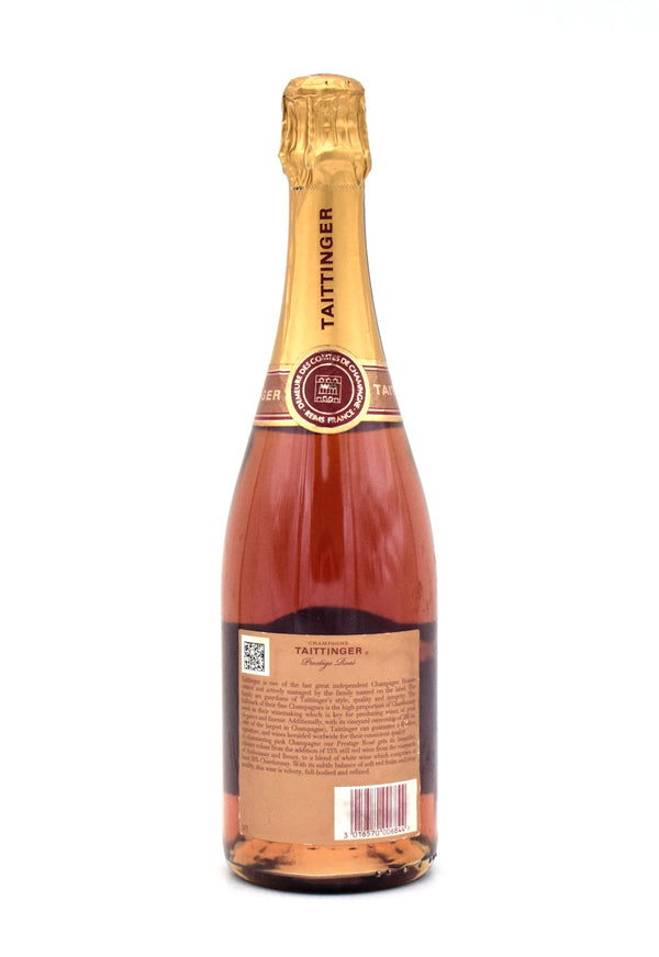 Taittinger Brut Prestige Rose (Slight Label Tear)