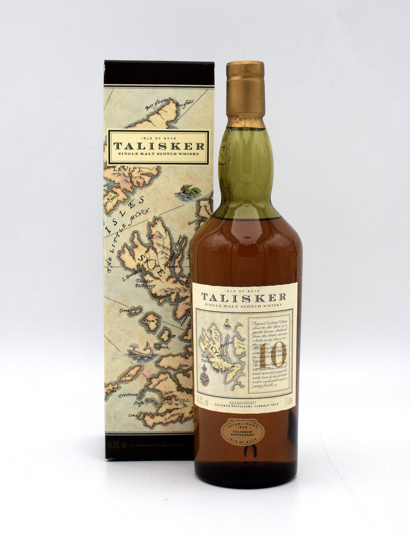 Talisker 10 Year Single Malt Scotch (Older Bottling, 1L)