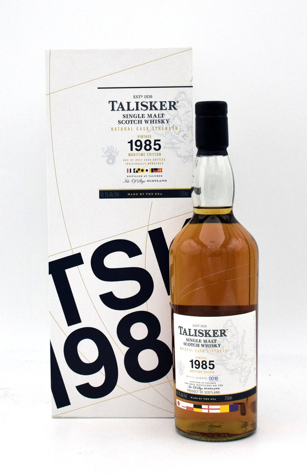 Talisker 1985 Maritime Edition Natural Cask Strength 27 Year Scotch Whisky
