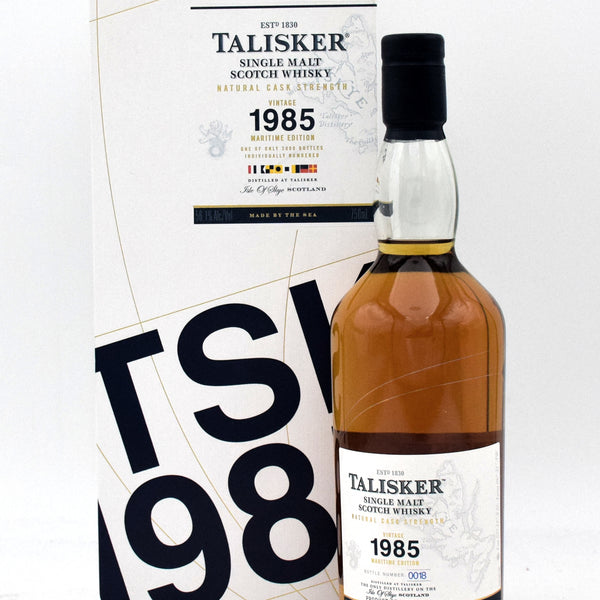 Talisker Maritime Edition Natural Cask Strength 27 Year Scotch