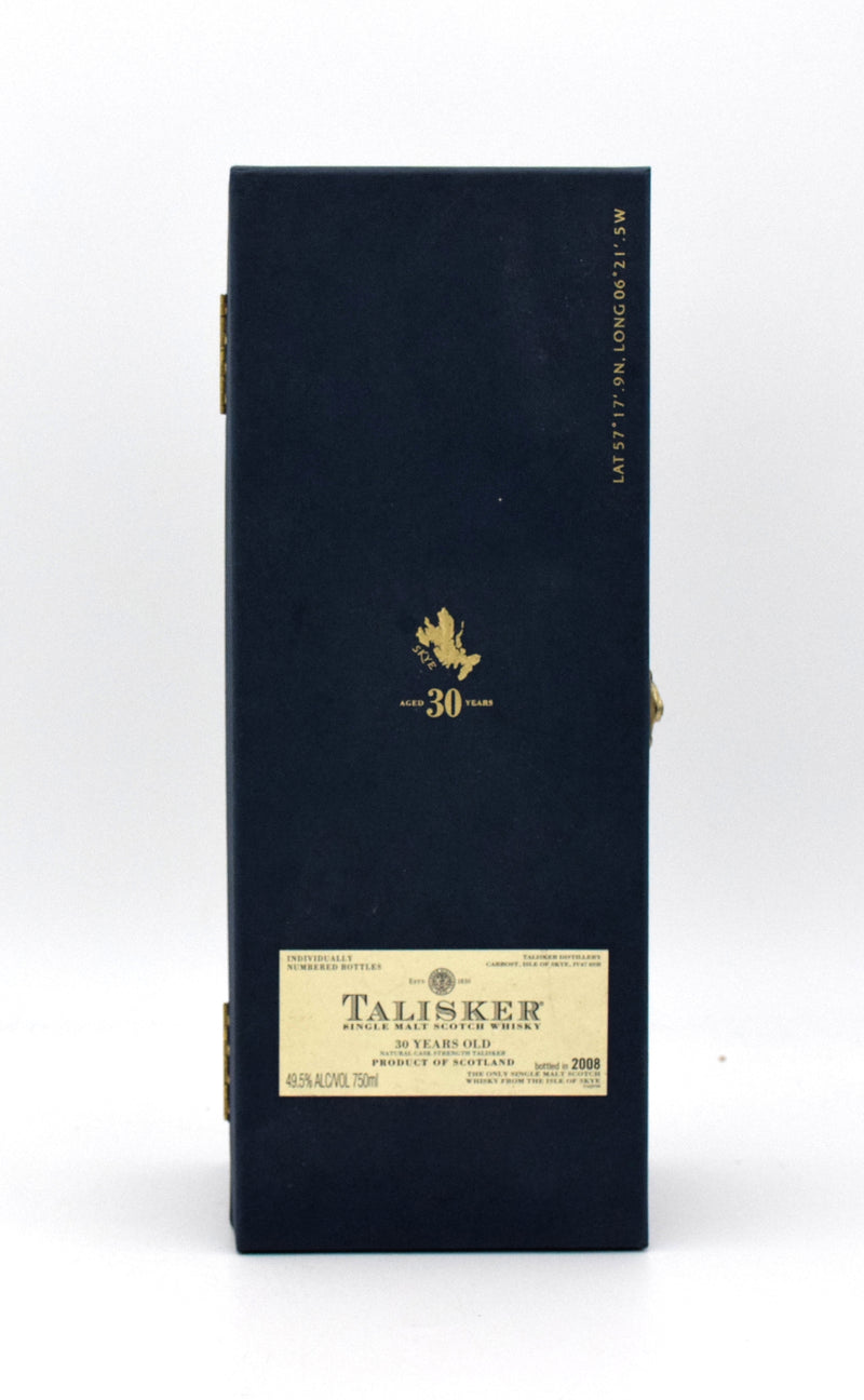 Talisker 30 Year Scotch Whisky (2008 Vintage)