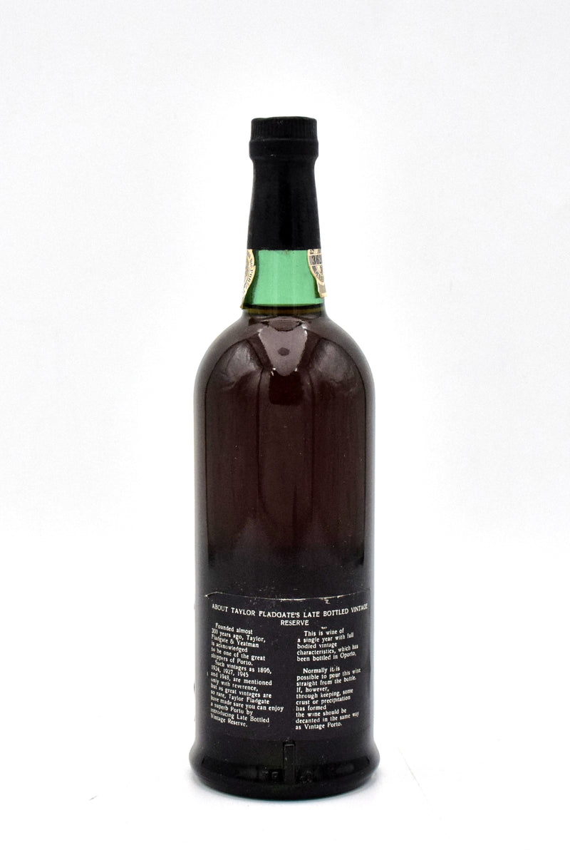 1978 Taylor Fladgate Late Bottled Vintage Port