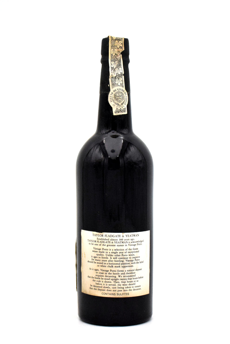1977 Taylor Fladgate Vintage Port (Slightly Stained Labels)