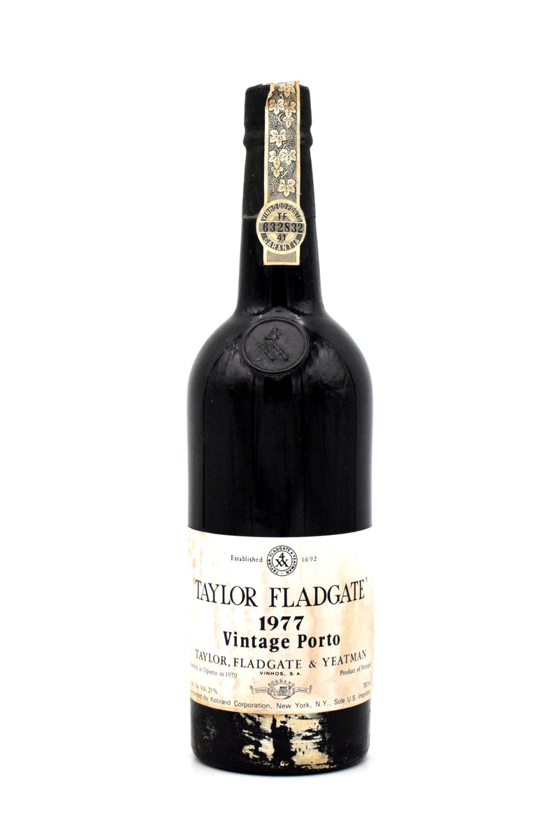 1977 Taylor Fladgate Vintage Port (Slightly Stained Labels)