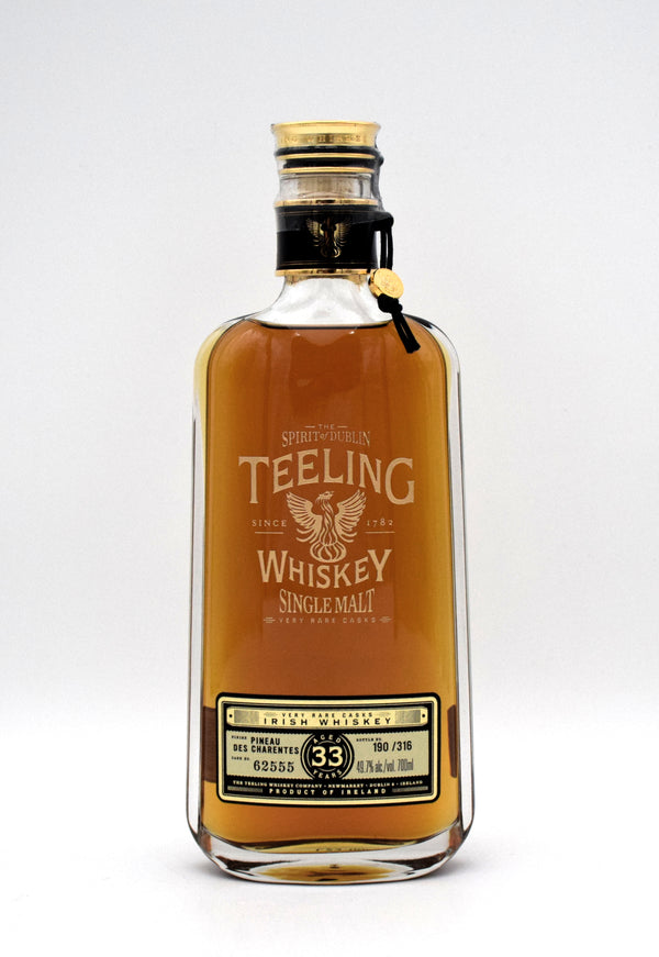 Teeling 33 Year Old Pinot des Charentes Very Rare Casks Collection Irish Whiskey