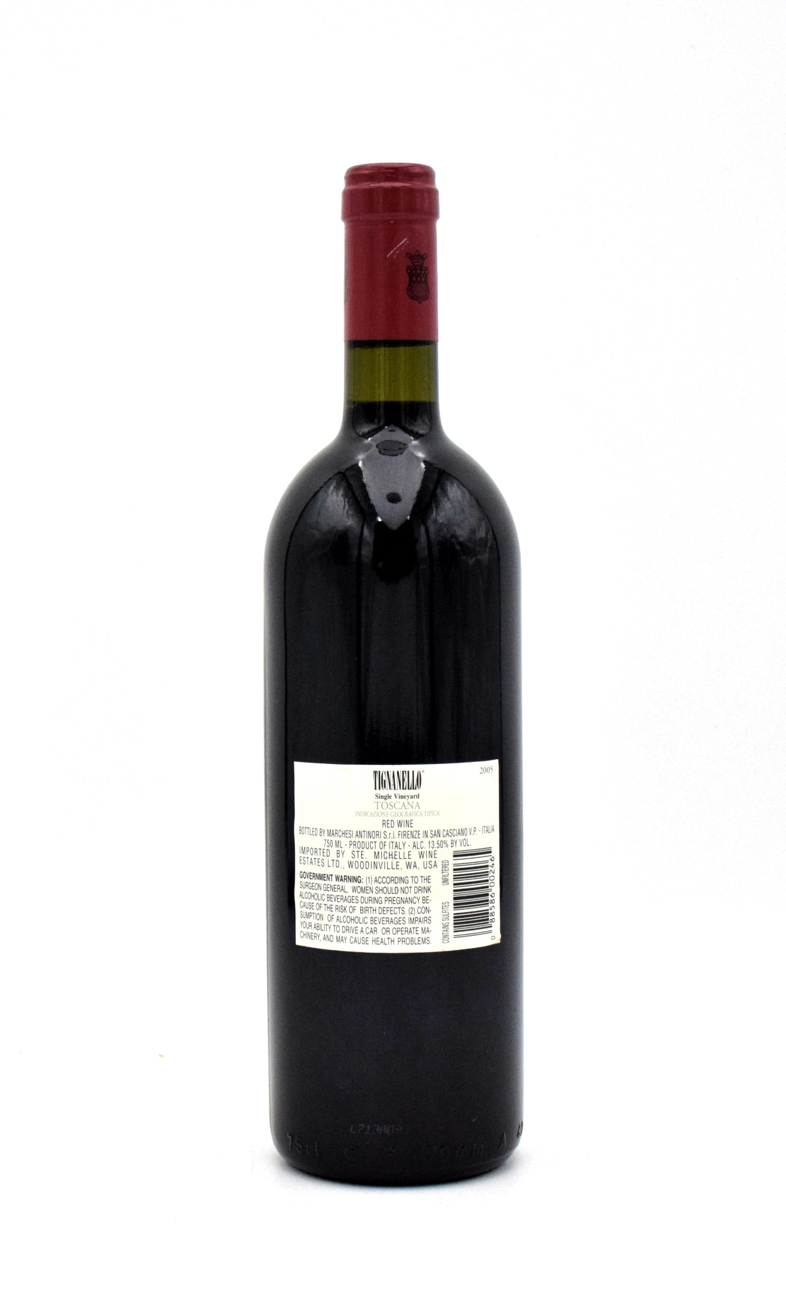 2005 Marchesi Antinori Tignanello Toscana IGT – FineLiquors