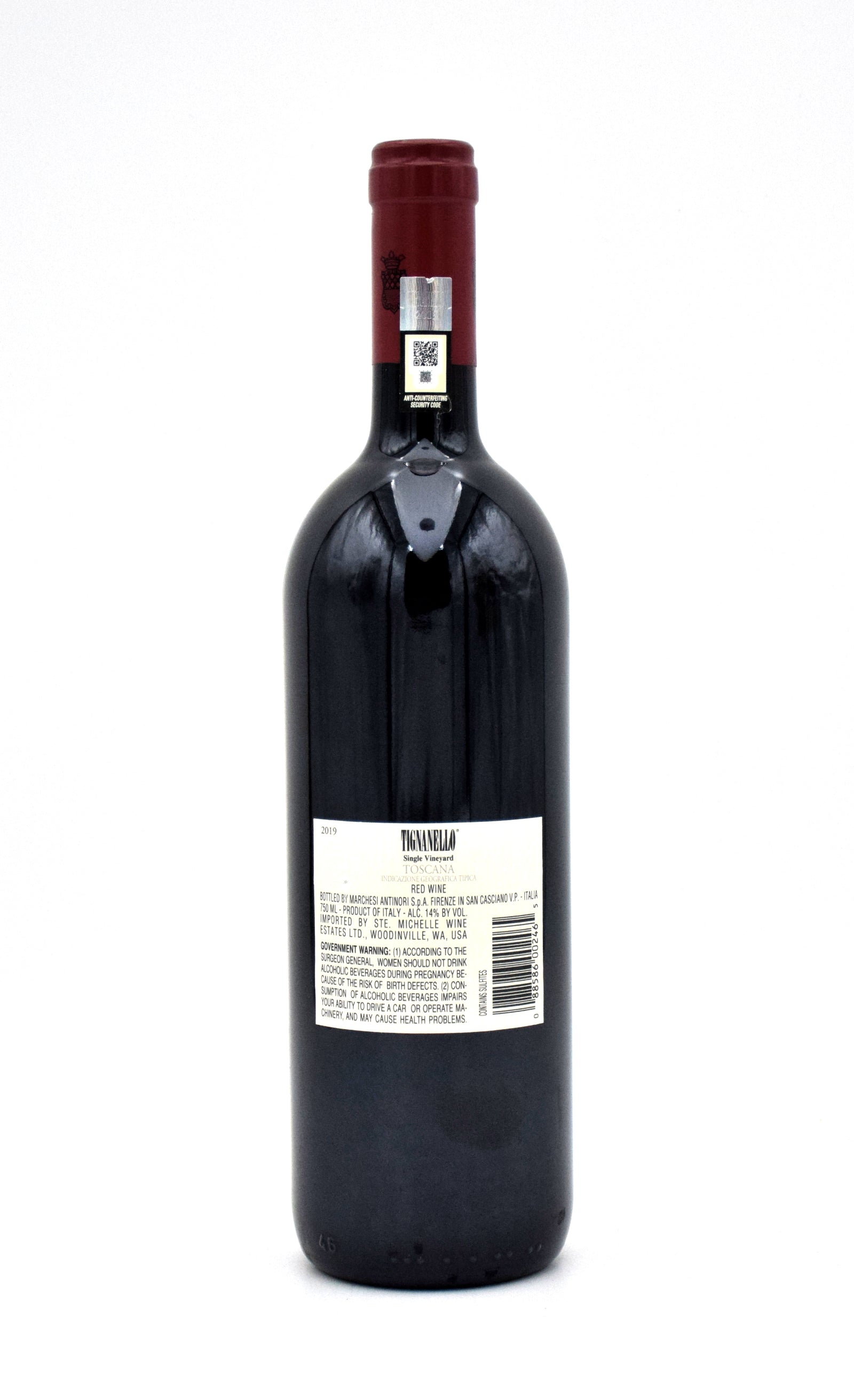 2019 Marchesi Antinori Tignanello Toscana IGT – FineLiquors