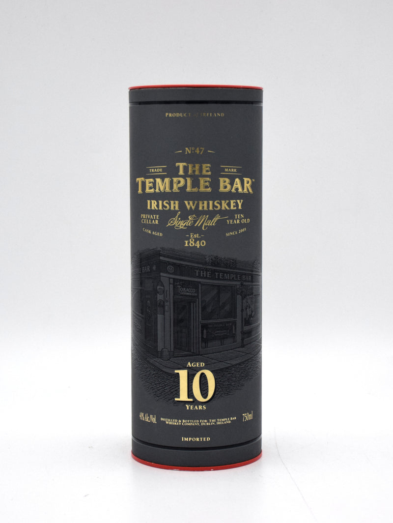 The Temple Bar 10 Year Irish Whiskey