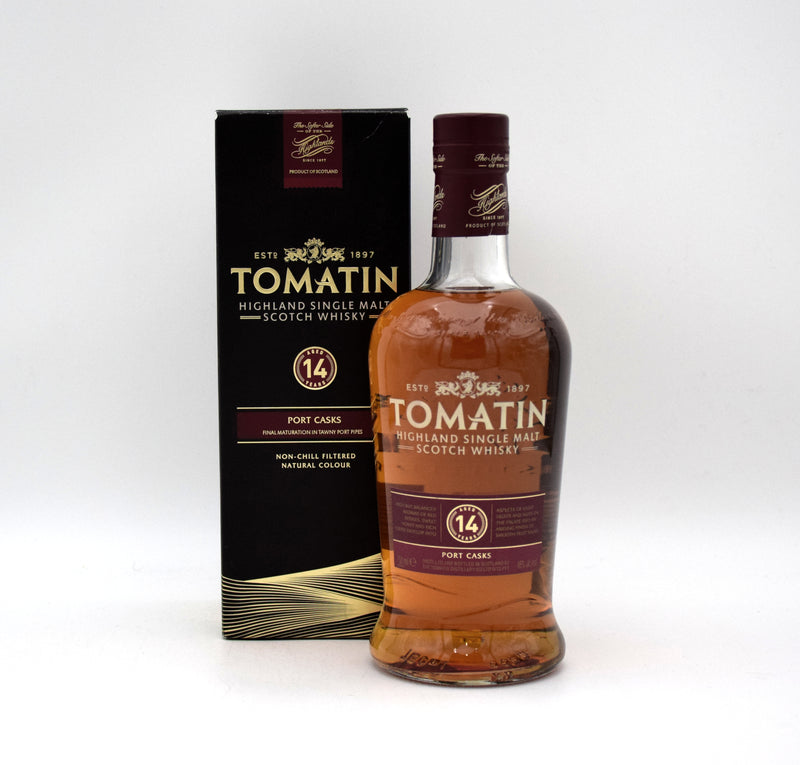 Tomatin 14 Year Port Wood Finish Single Malt Scotch Whisky