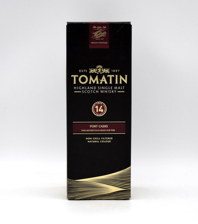 Tomatin 14 Year Port Wood Finish Single Malt Scotch Whisky