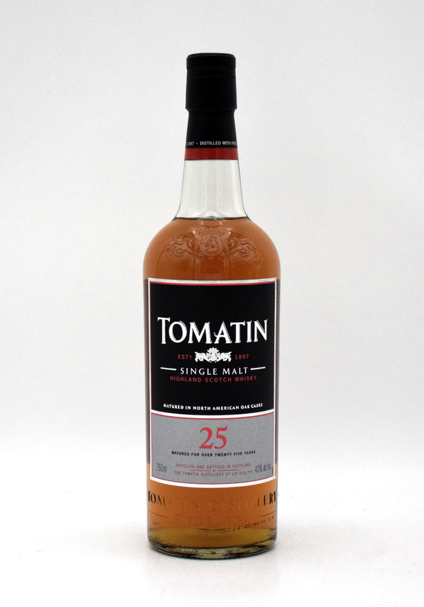 Tomatin 25 Year Single Malt Scotch (Bottled Early 2000s)