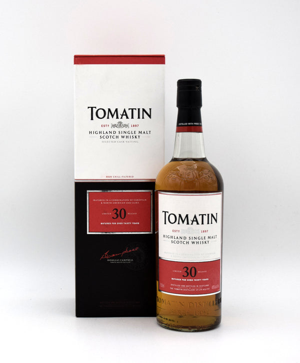 Tomatin 30 Year Single Malt Scotch (Older Bottling)