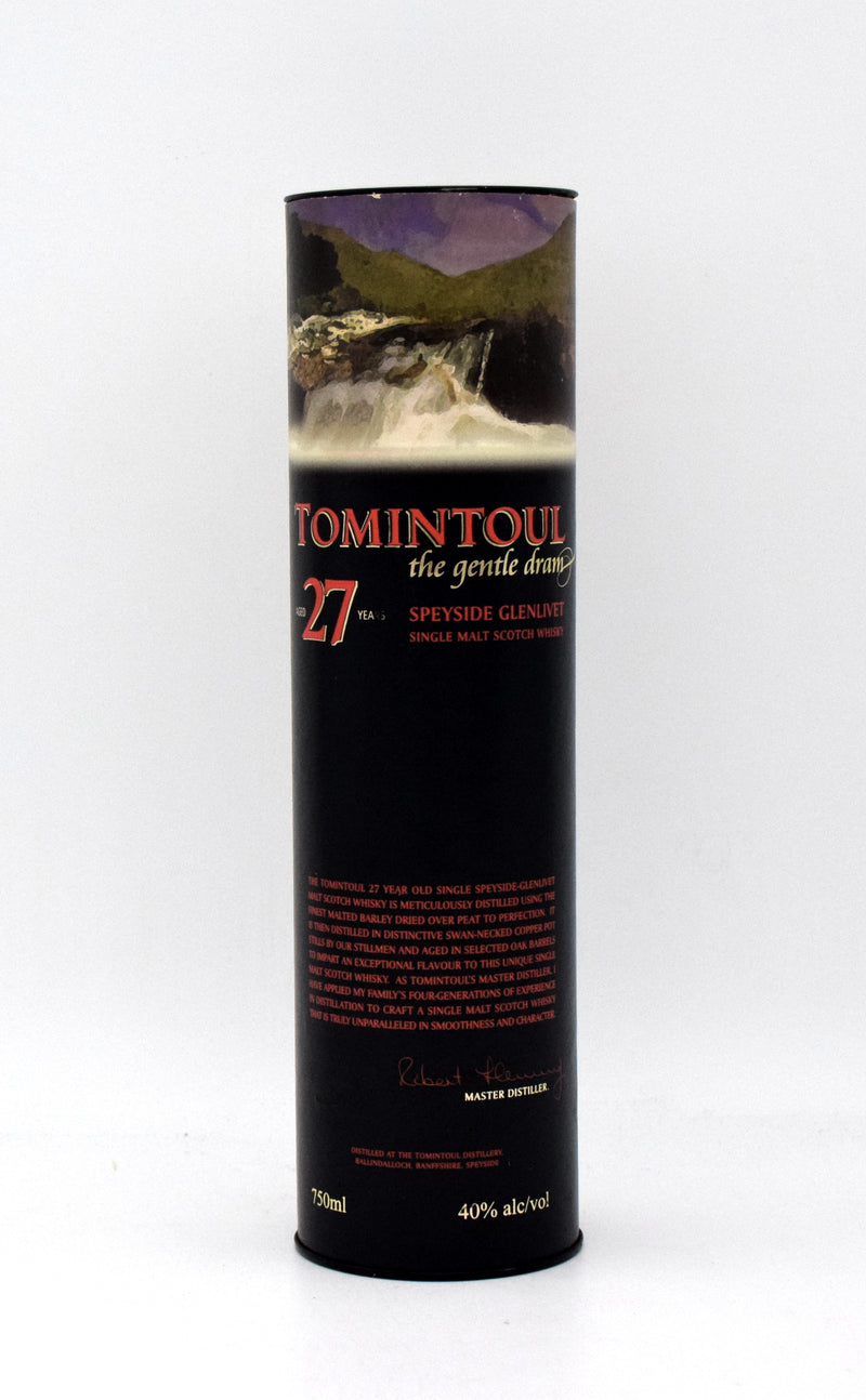 Tomintoul Speyside Glenlivet 27 Year Scotch Whisky