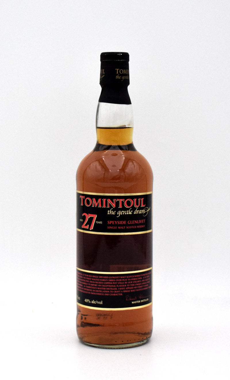 Tomintoul Speyside Glenlivet 27 Year Scotch Whisky