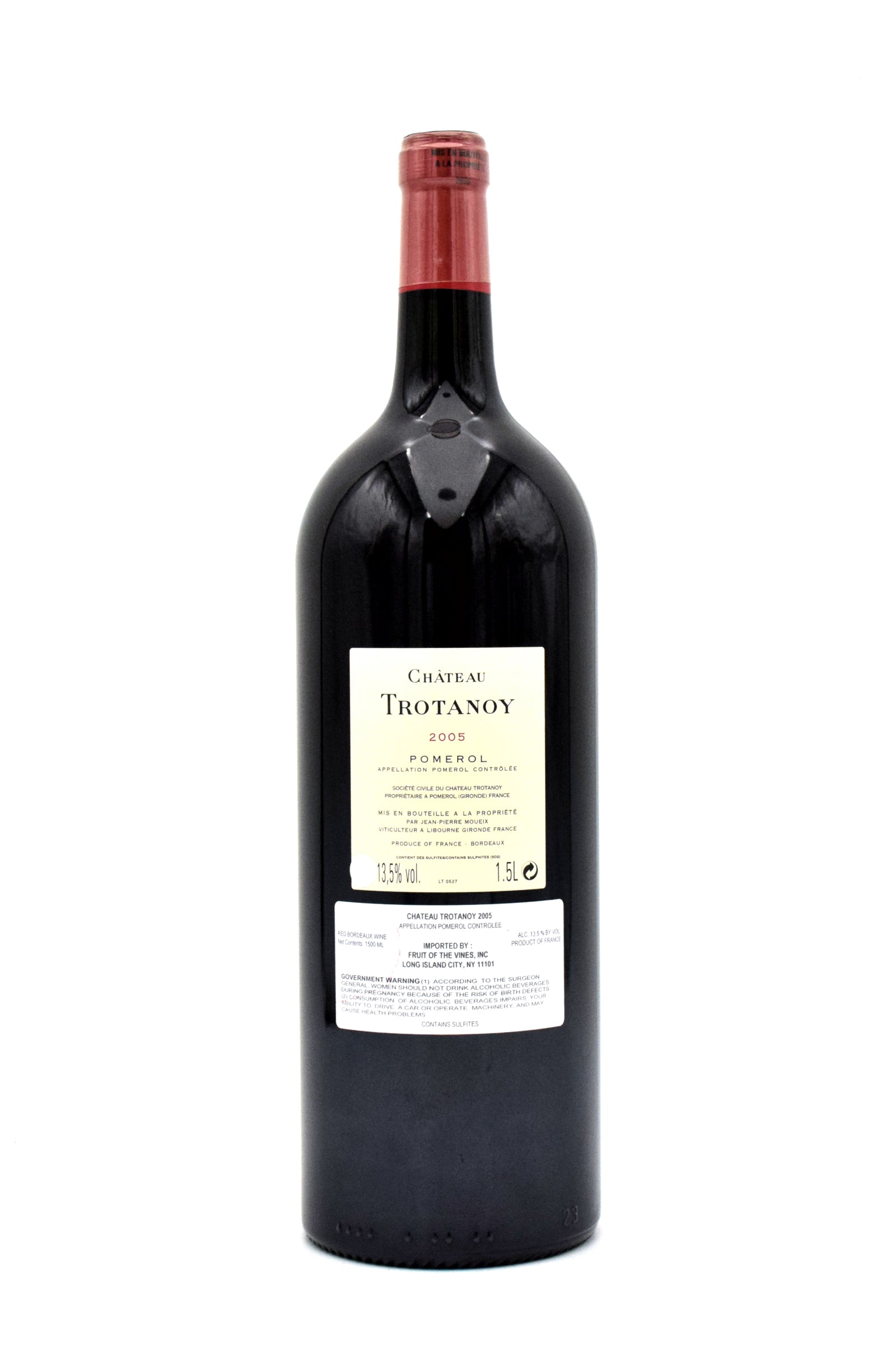 CHATEAU TROTANOY 2005年　シャトー・トロタノア CHATEAU TROTANOY 2005年 シャトー・トロタノア 2005 Chateau Trotanoy