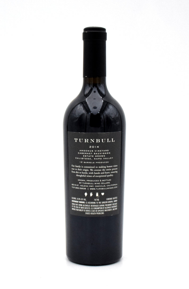 2014 Turnbull Wine Cellars Amoenus Vineyard Cabernet Sauvignon