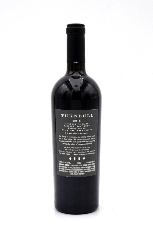 2015 Turnbull Wine Cellars Amoenus Vineyard Cabernet Sauvignon