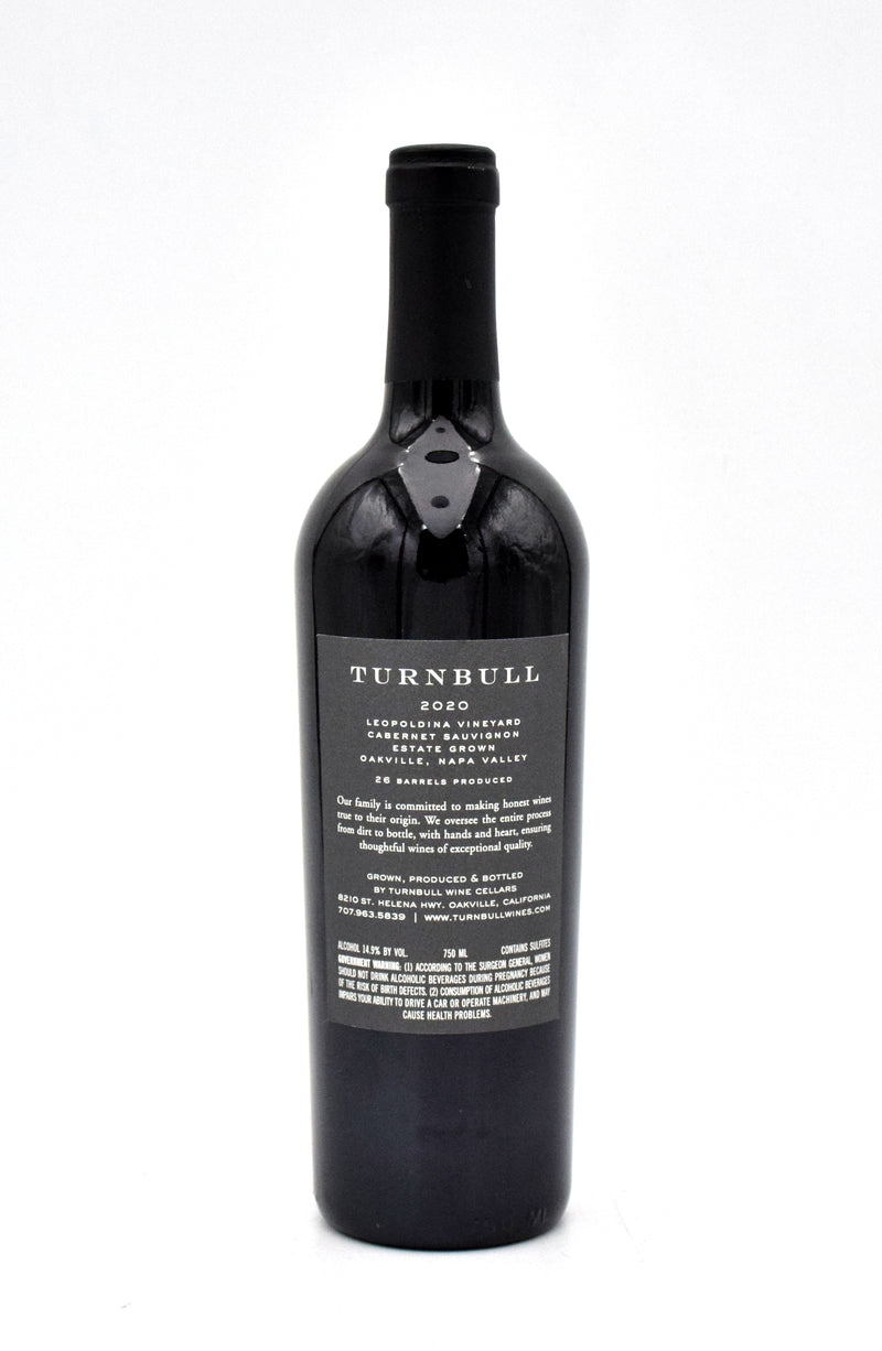 2020 Turnbull Wine Cellars Leopoldina Vineyard Cabernet Sauvignon