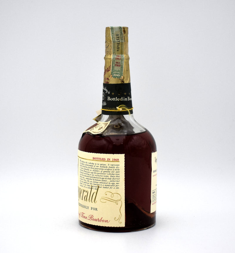 Very Old Fitzgerald 'Bottled in Bond' 8 Year Bourbon (1961 Release)