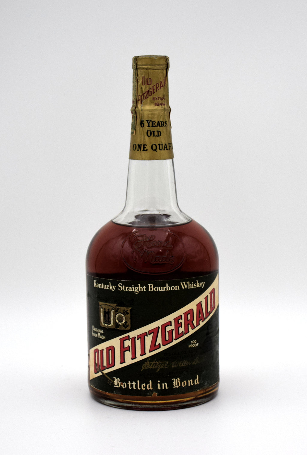 Old Fitzgerald 6 Year Old Bottled in Bond Bourbon (1965 Vintage, 1