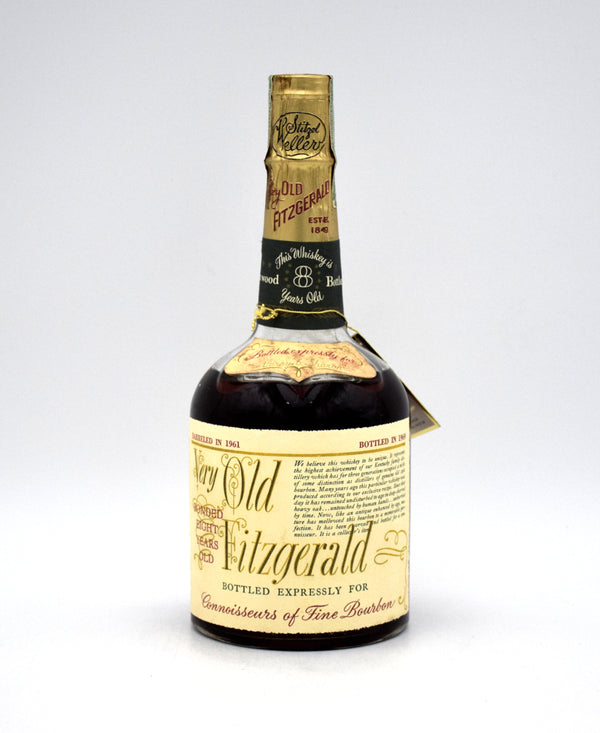 Very Old Fitzgerald 'Bottled in Bond' 8 Year Bourbon (1961 Release)