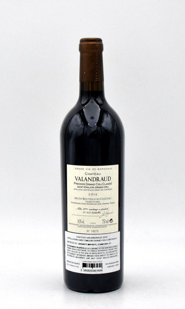 2016 Chateau Valandraud