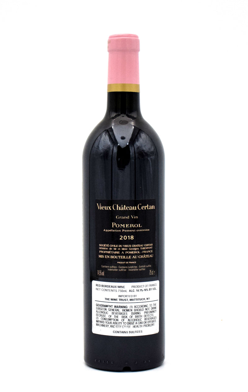 2018 Vieux Chateau Certan (Slightly Damages Labels)