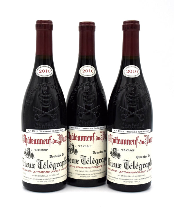 2010 Domaine du Vieux Telegraphe Chateauneuf du Pape La Crau