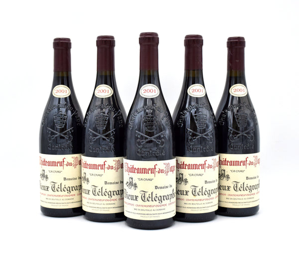 2001 Domaine du Vieux Telegraphe Chateauneuf-du-Pape La Crau