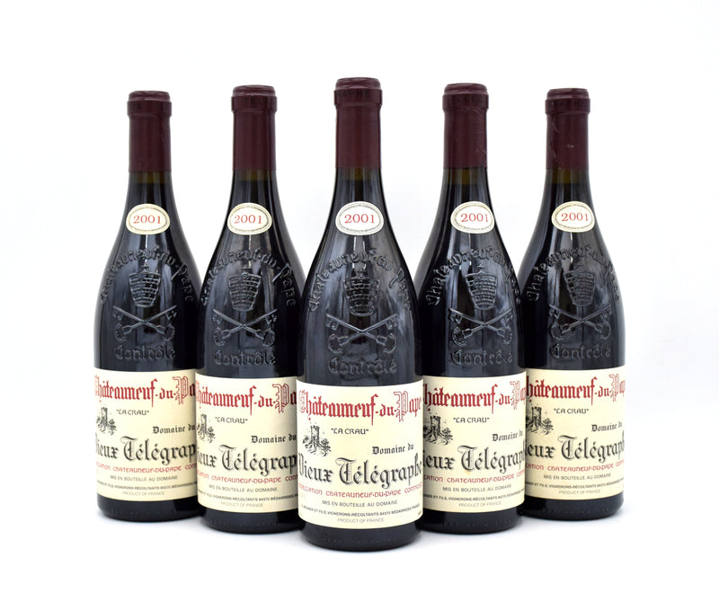 2001 Domaine du Vieux Telegraphe Chateauneuf-du-Pape La Crau