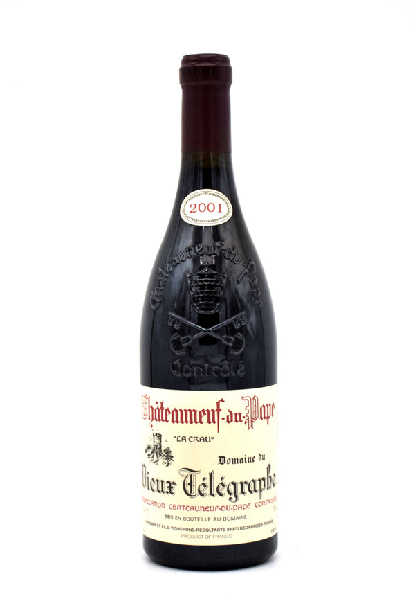 2001 Domaine du Vieux Telegraphe Chateauneuf-du-Pape La Crau