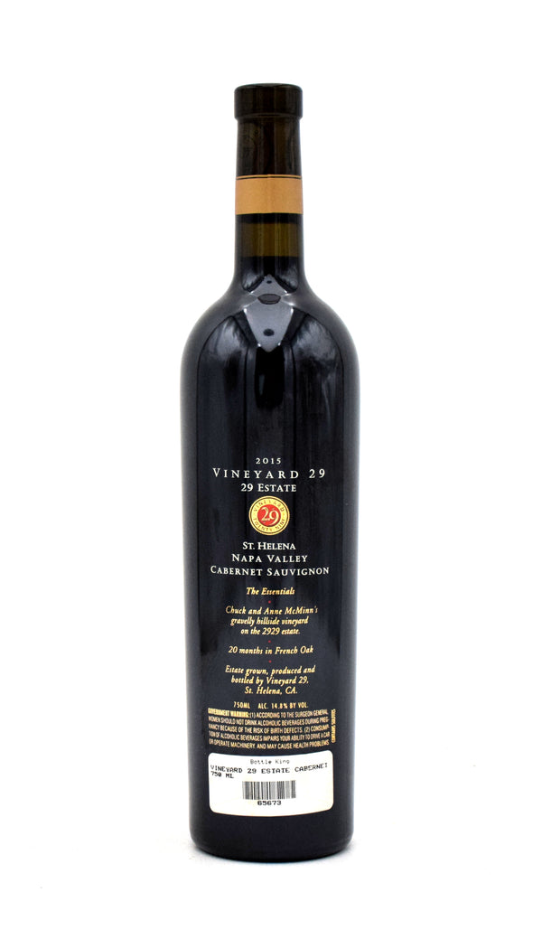 2015 Vineyard 29 Estate Cabernet Sauvignon